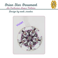 Orion Star Ornament Complete Bead Kit