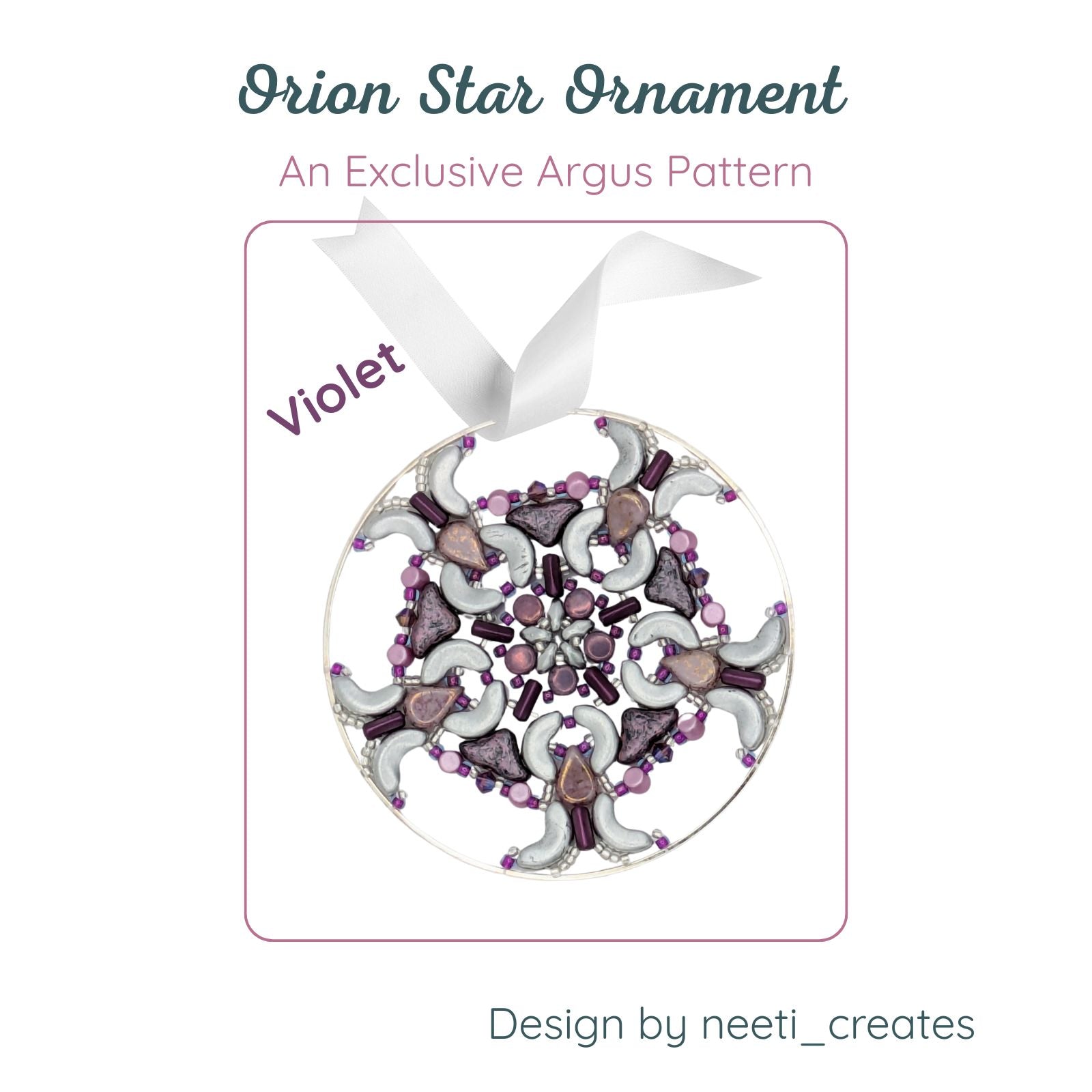 Orion Star Holiday Ornament Pattern