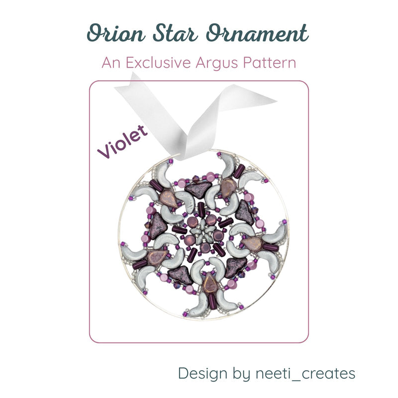 Orion Star Holiday Ornament Pattern