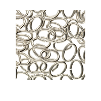Oval Jump Rings, 18 gauge, 5x7mm O.D. 36 Pieces