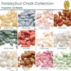 Paisleyduo Beads, 10g, Chalk Collection, 12 Colors - The Argus Collection