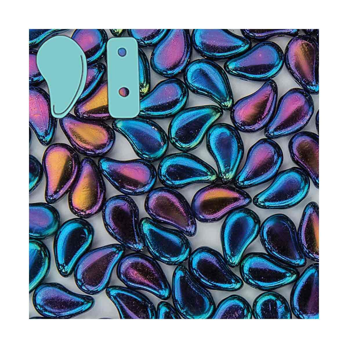 Paisleyduo Jet Blue Iris