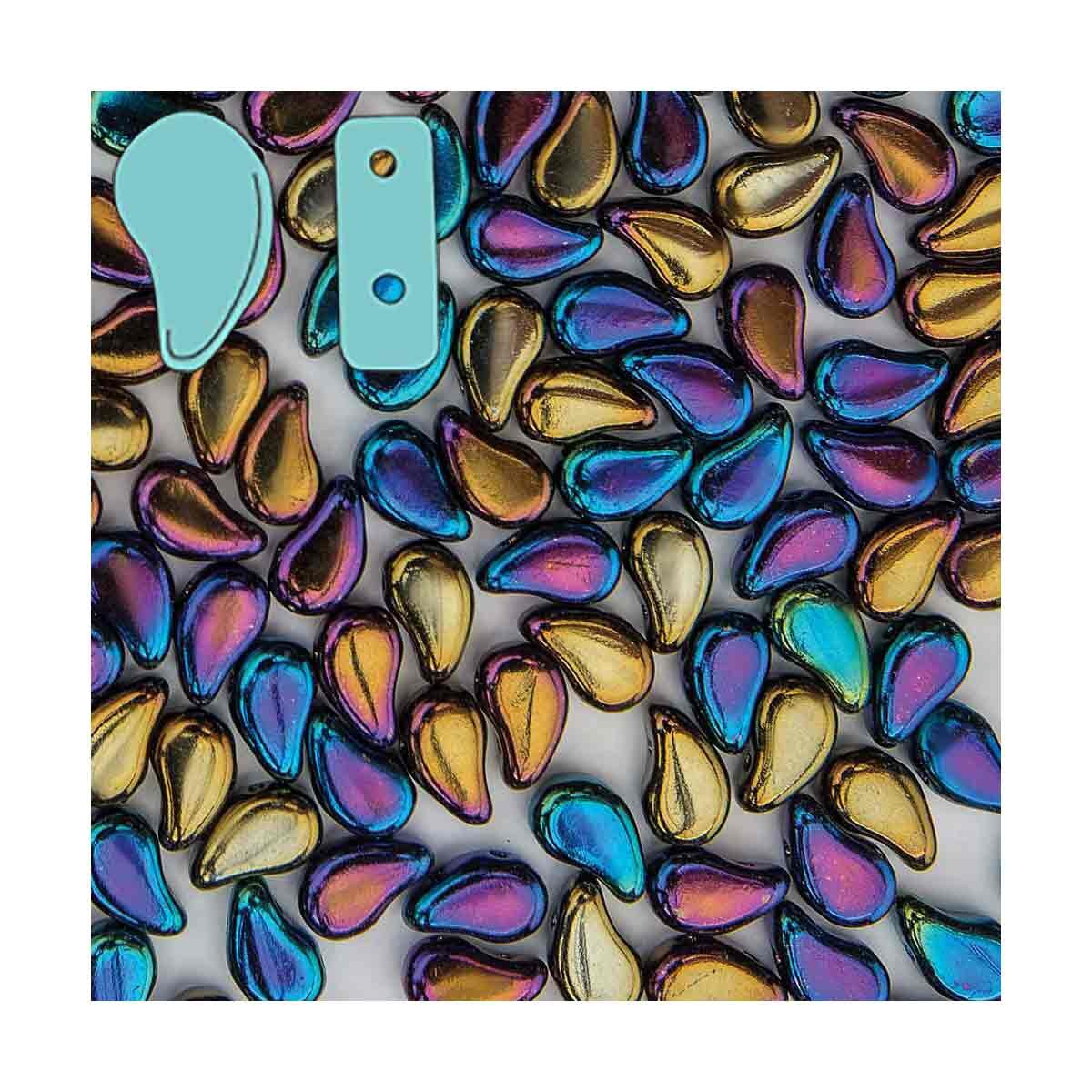 Paisleyduo Jet Rainbow Iris