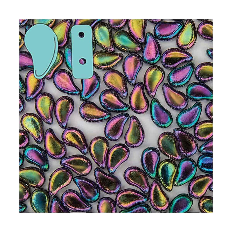 Paisleyduo Jet Red Iris