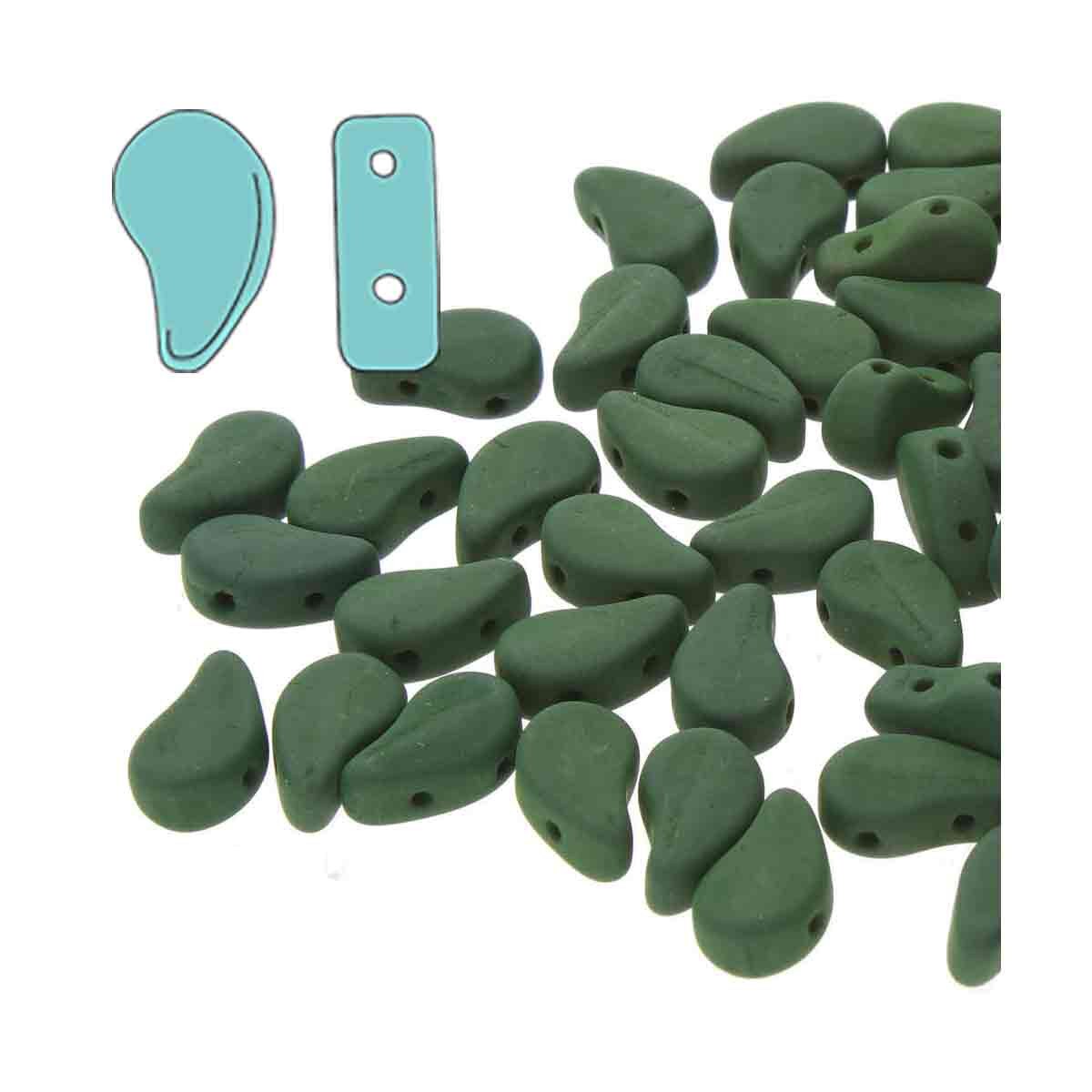 Paisleyduo Matte Velvet Forest Green