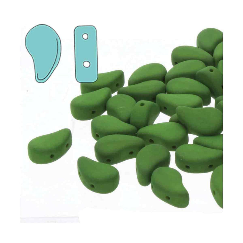 Paisleyduo Matte Velvet Lizard Green