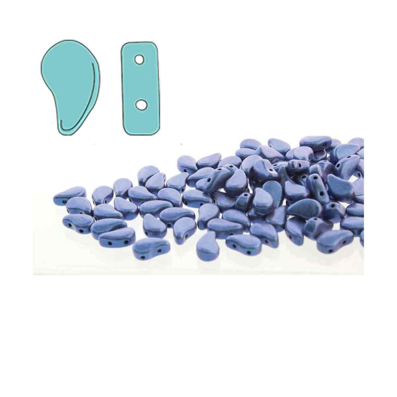 Paisleyduo Metallic Suede Blue