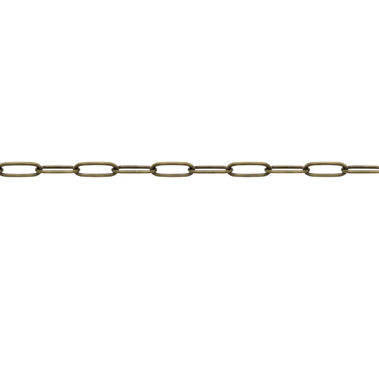 PaperclipEuroChainAntiqueBrass-Example - The Argus Collection