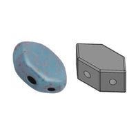 Paros Beads Aqua Bronze