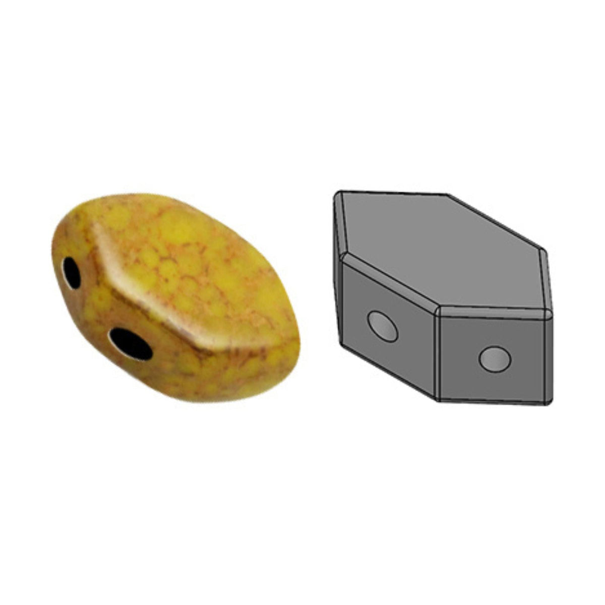 Paros Beads Jonquil Bronze