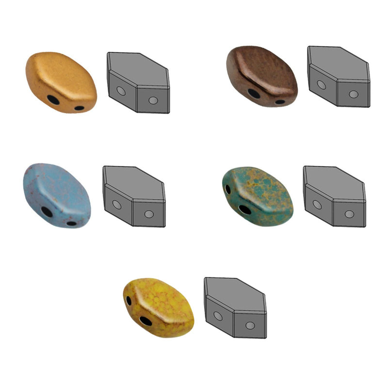 Paros Beads Bronze Collection
