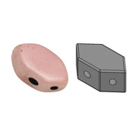 Paros Beads Light Rose Ceramic Look