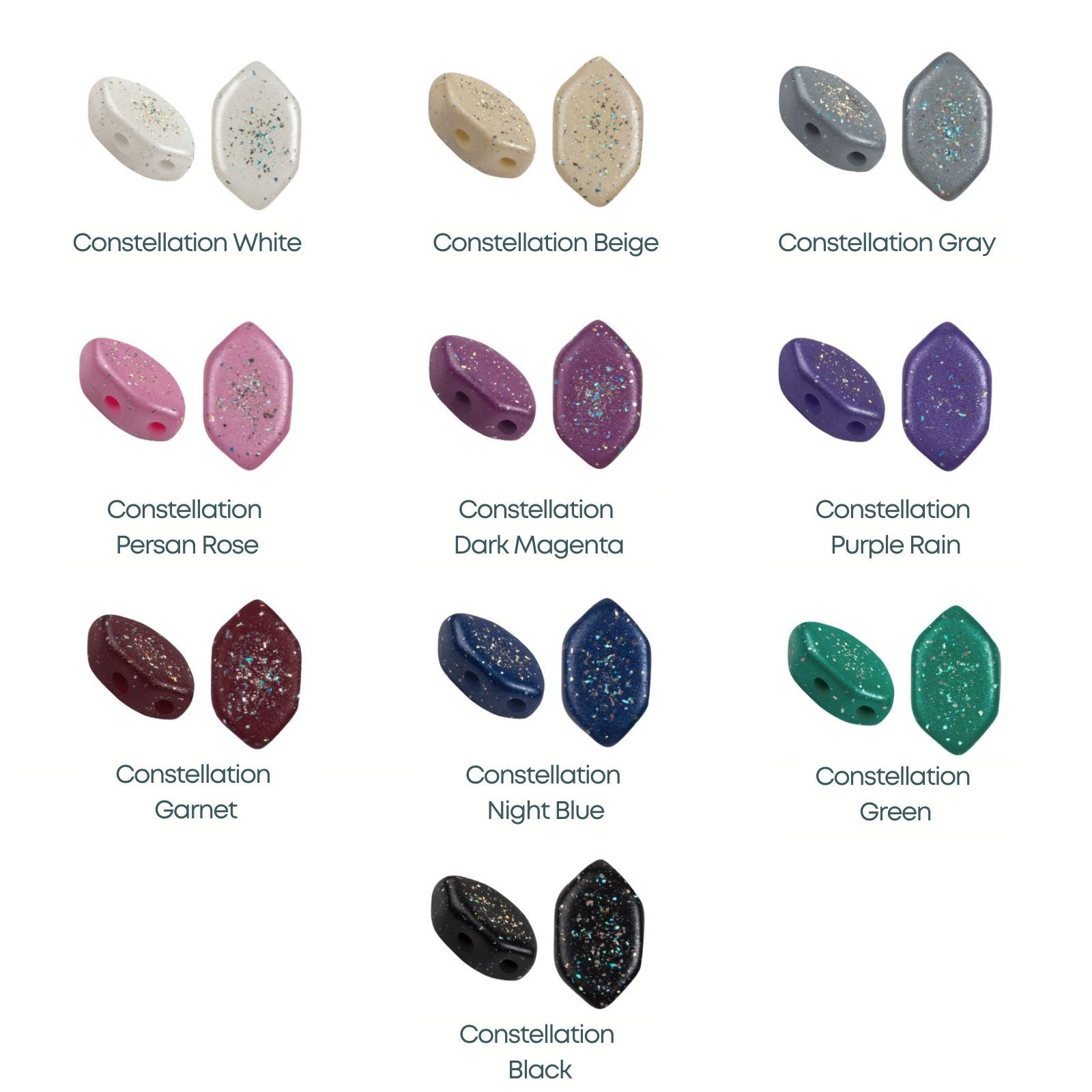 Paros Beads par Puca, Constellation, 5g & 20g