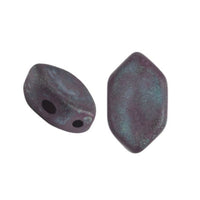 Paros Beads Jet Matte Nebula
