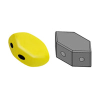 Paros Beads Opaque Jonquil