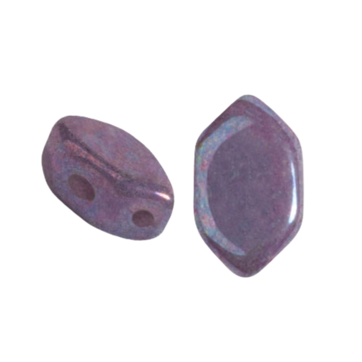 Paros Beads Opaque White Nebula