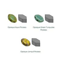 Paros Beads par Puca, Picasso, 5g - The Argus Collection