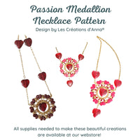 Passion Medallion Necklace Pattern