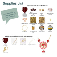 Passion Medallion Necklace Pattern