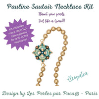 Pauline Sautoir Necklace Bead Kits, 4 Colors - The Argus Collection
