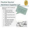 Pauline Sautoir Necklace Pattern par Puca - The Argus Collection