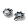 Paw Print 1-Strand Magnetic Clasp - The Argus Collection