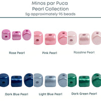 Minos par Puca, Pearl Collection, 5 grams, 6 Colors - The Argus Collection