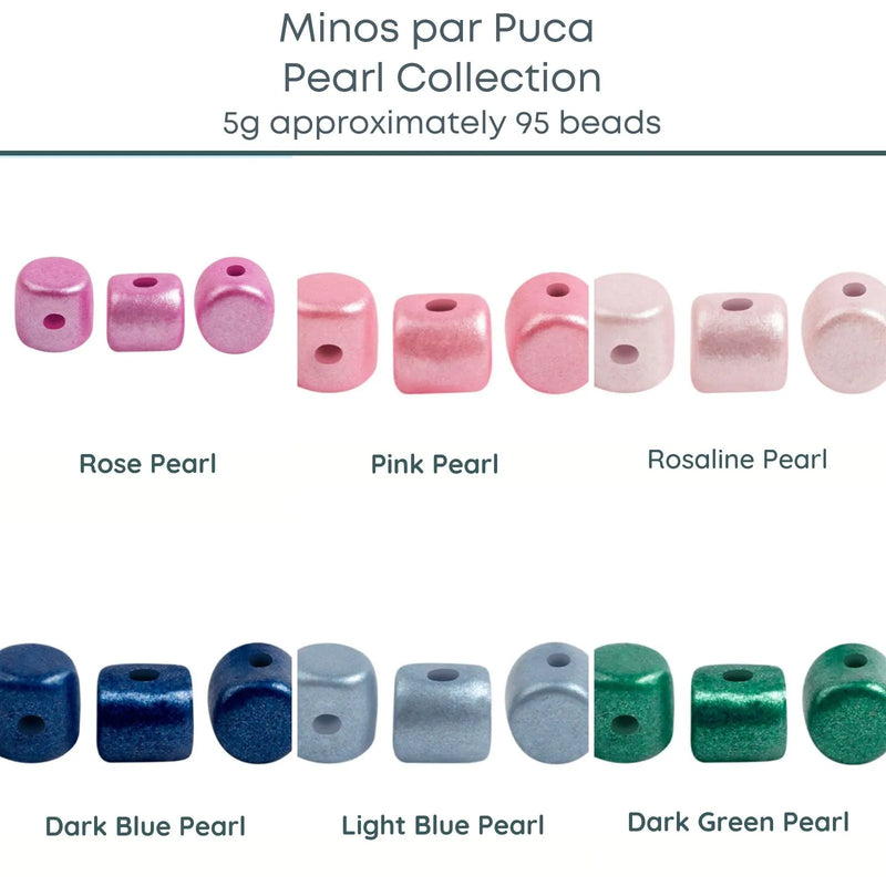 Minos par Puca, Pearl Collection, 5 grams, 6 Colors - The Argus Collection