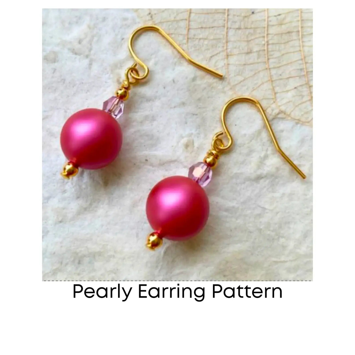 Pearly Earrings Pattern - The Argus Collection