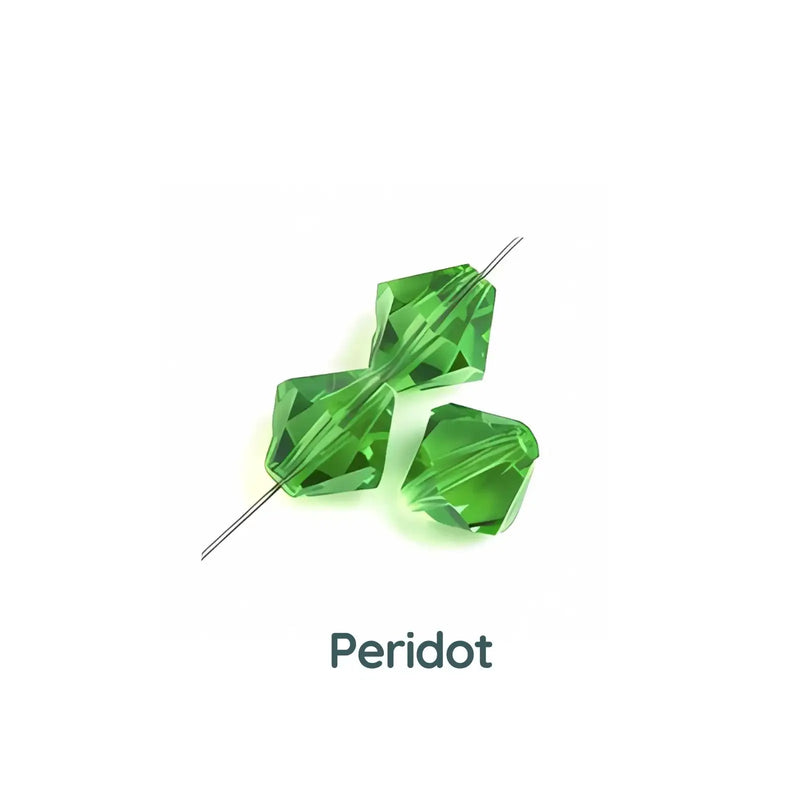 Peciosa_Bicone_Peridot - The Argus Collection