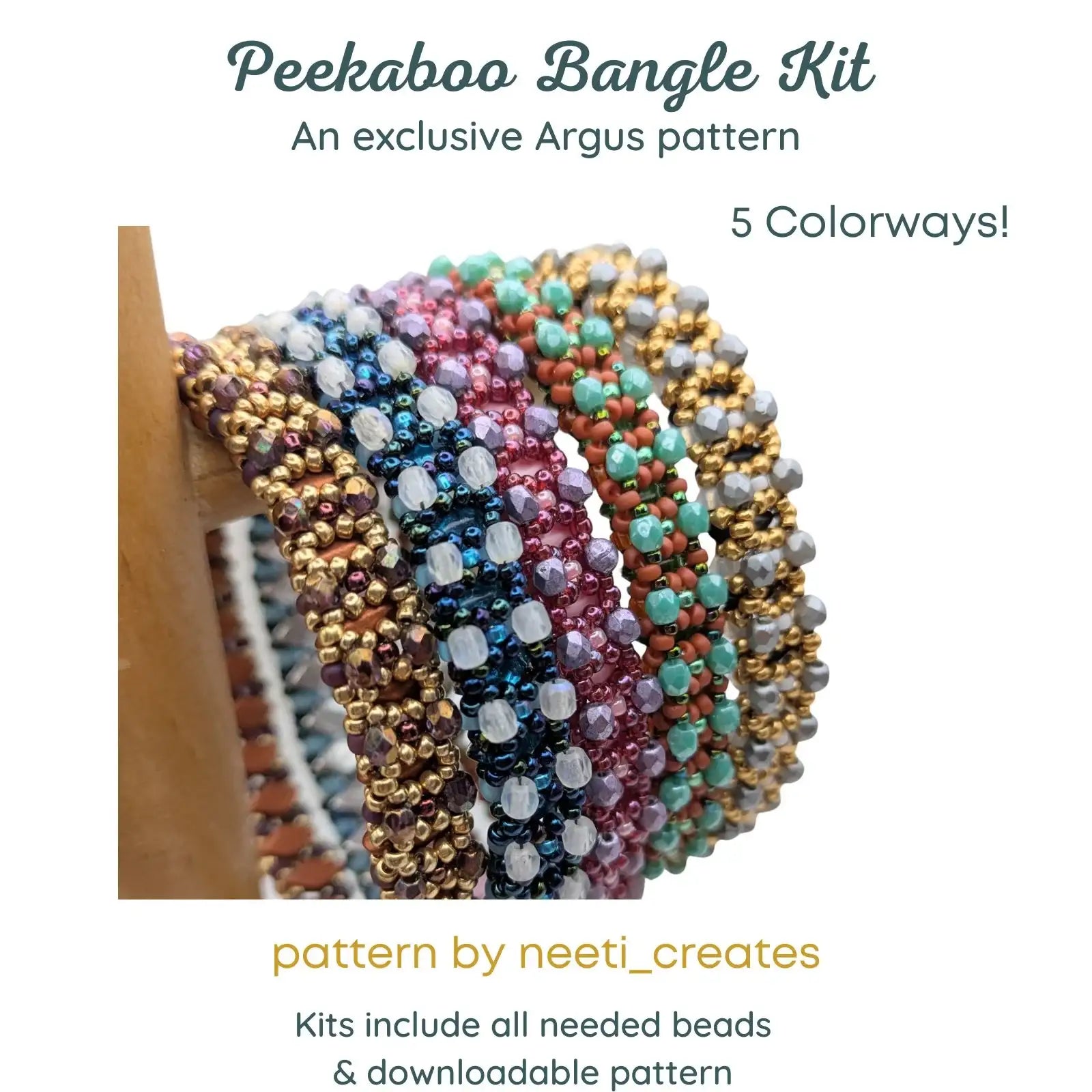 Peekaboo Bangle Bead Kit - Argus Exclusive