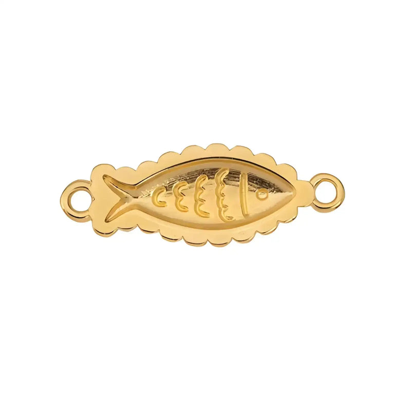 PelagosFishConnector24KGoldPlated-Example - The Argus Collection
