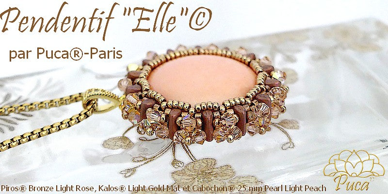 Elle Pendant Pattern par Puca