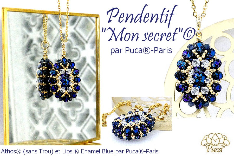 My Secret Pendant Pattern par Puca