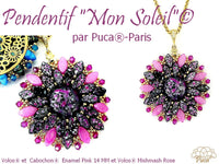 My Sun Pendant Pattern par Puca