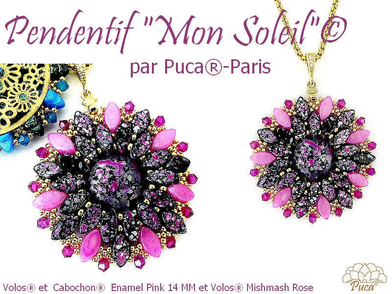 My Sun Pendant Pattern par Puca