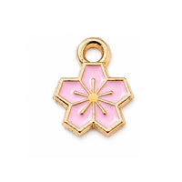 PetiteBlossomEnamelCharm-Blush - The Argus Collection