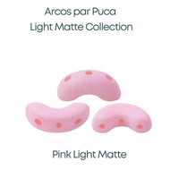 Arcos par Puca Beads, Light Matte Collection, 8 Colors