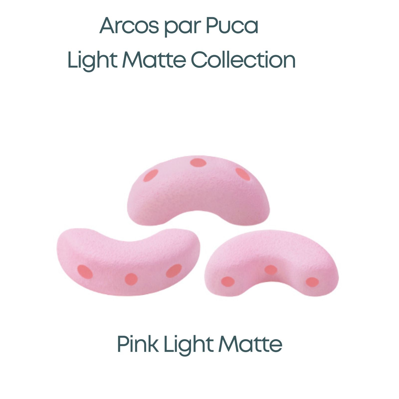 Arcos par Puca Beads, Light Matte Collection, 8 Colors