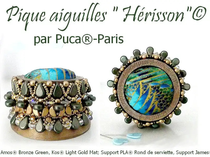 Herisson Pin Cushion Pattern par Puca - The Argus Collection