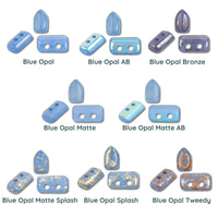 Piros Beads par Puca, Blue Opal, 5g