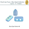 Piros® par Puca®, Blue Opal Collection, 5g. ~72-75 Beads - The Argus Collection