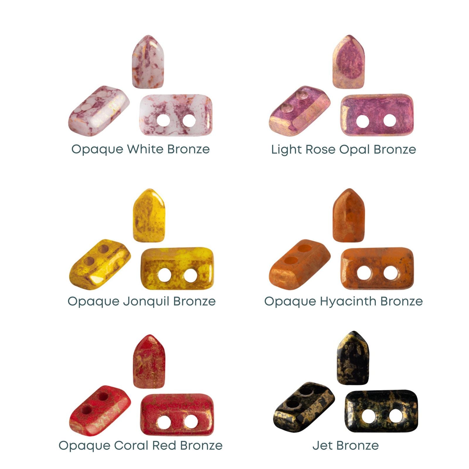 Piros Beads par Puca, Bronze, 5g & 20g