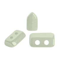 Piros Beads Opaque Light Green Ceramic Look 
