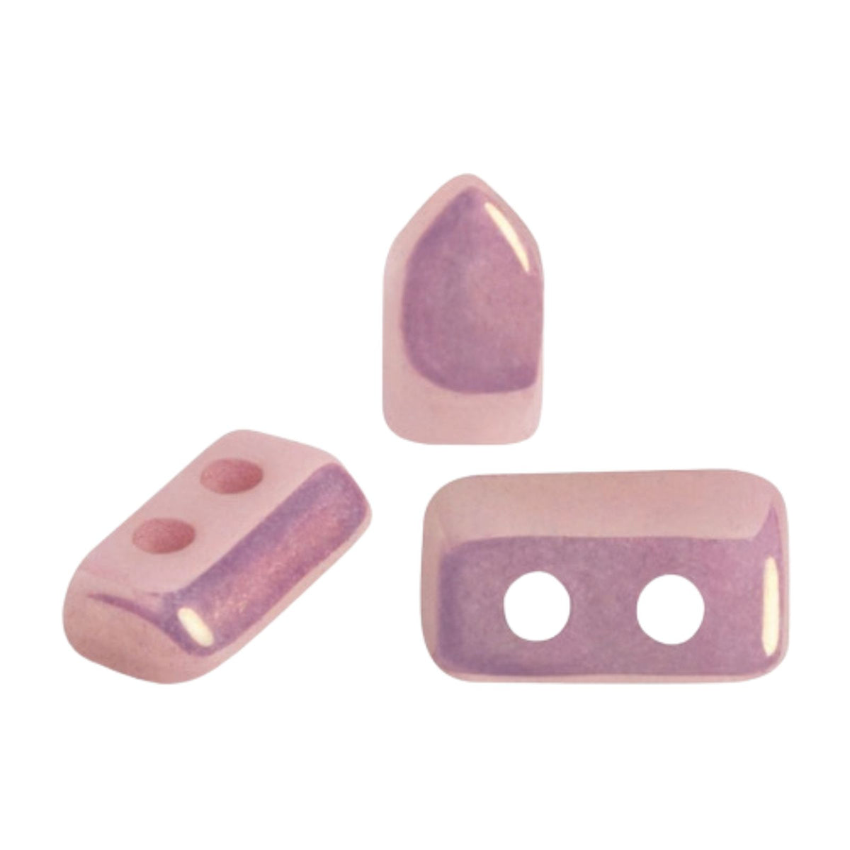 Piros Beads Opaque Mix Violet Gold Ceramic Look 