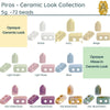 Piros par Puca 5g Ceramic Look Collection, 10 colors - The Argus Collection