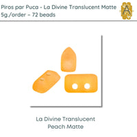 Piros par Puca, 5g, La Divine Translucent Matte Collection, 8 colors - The Argus Collection