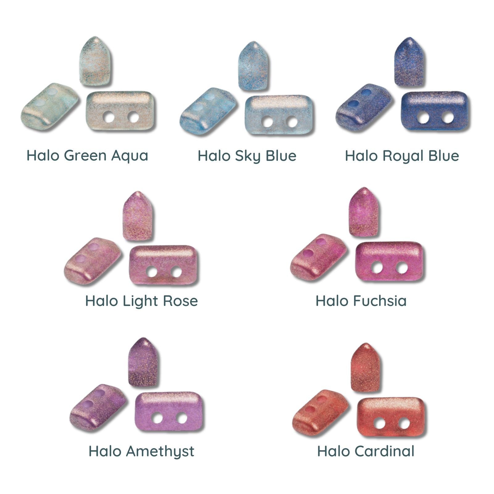 Piros Beads par Puca, Halo, 5g