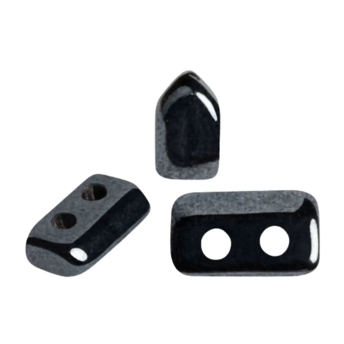 Piros Beads Jet Hematite