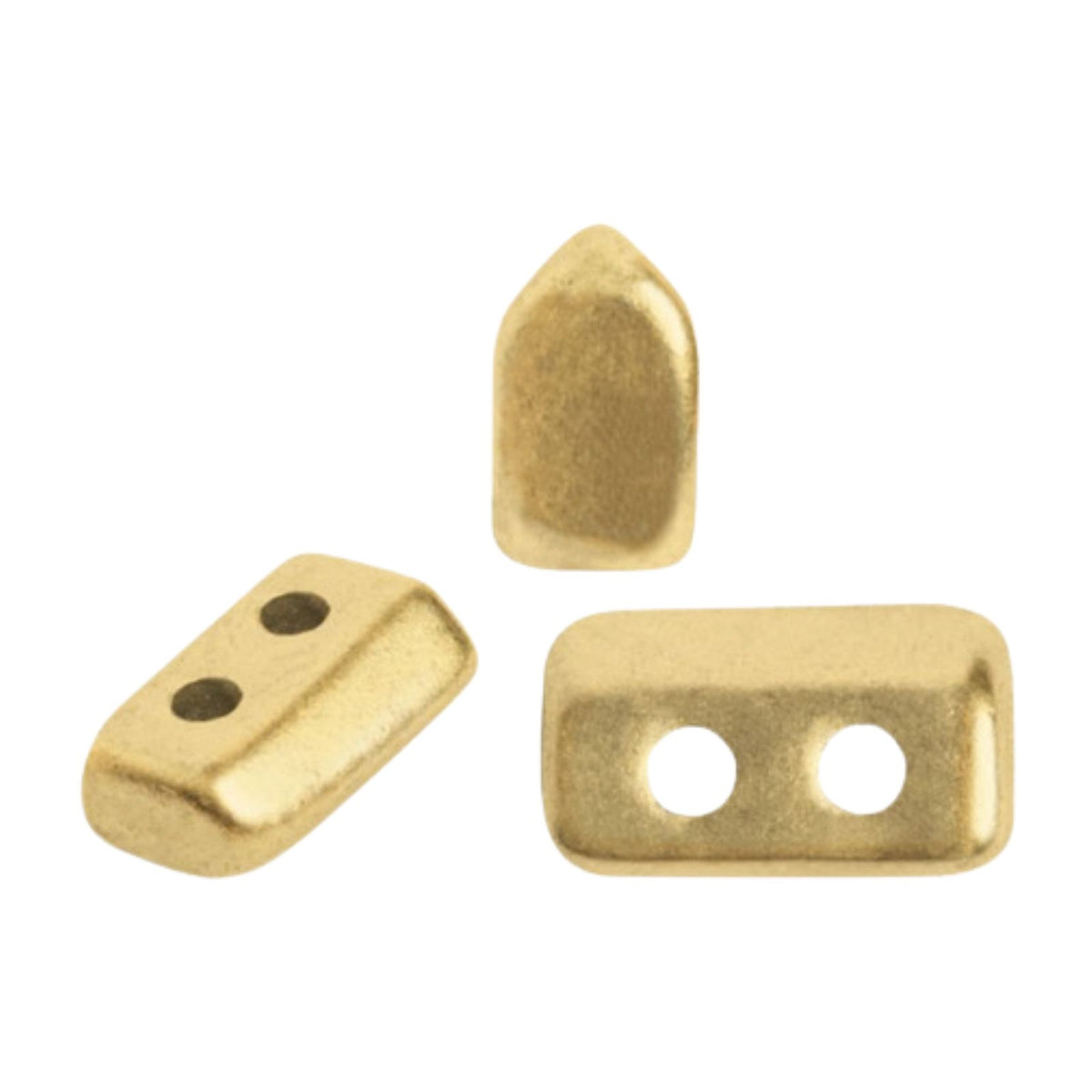 Piros Beads Light Gold Matte